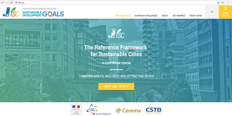 Plan, deliver on and monitor the 2030 Agenda in cities with the Reference Framework for Sustainable Cities (RFSC tool): experiences from the URBACT Global Goals for Cities (GG4C) network